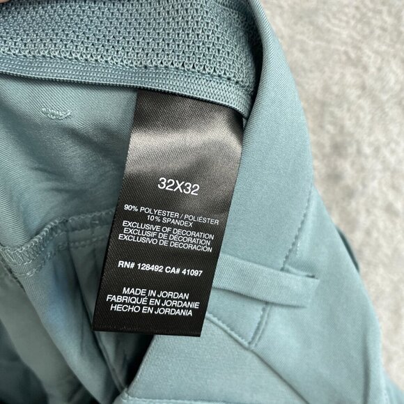 NEW Greg Norman Men's 32x32 Performance Golf Pants Blue - Picture 6 of 8